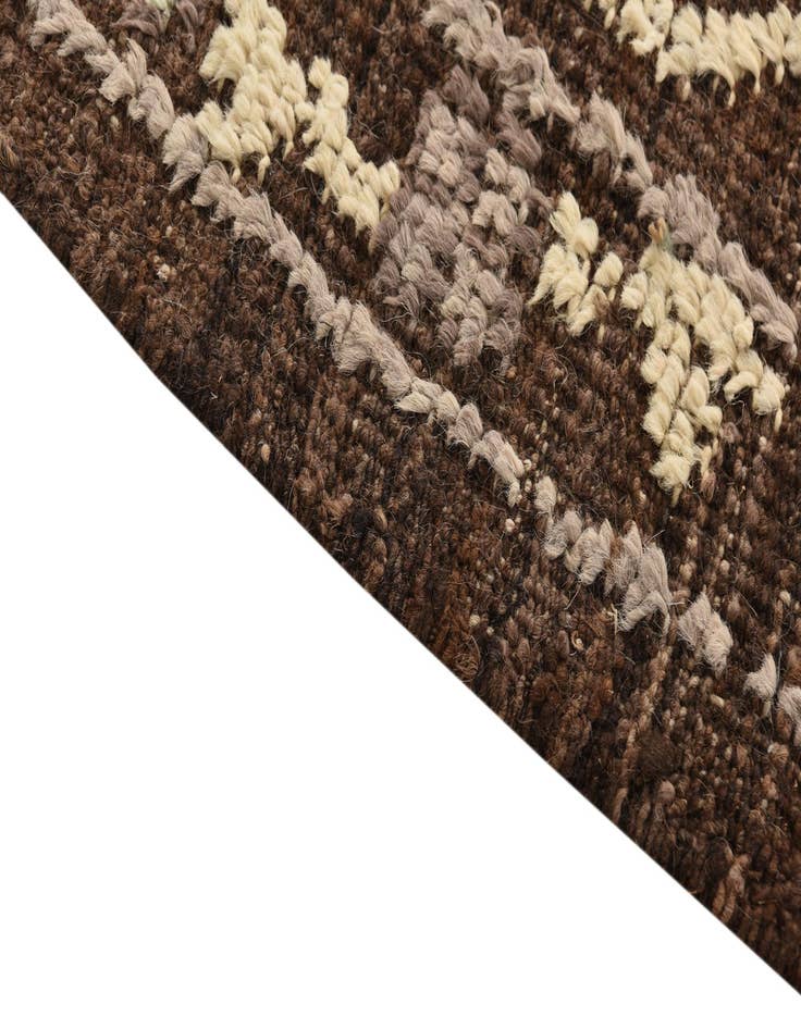 Detail image of  9' 2 x 13'  Hand Knotted Oushak Wool Rug