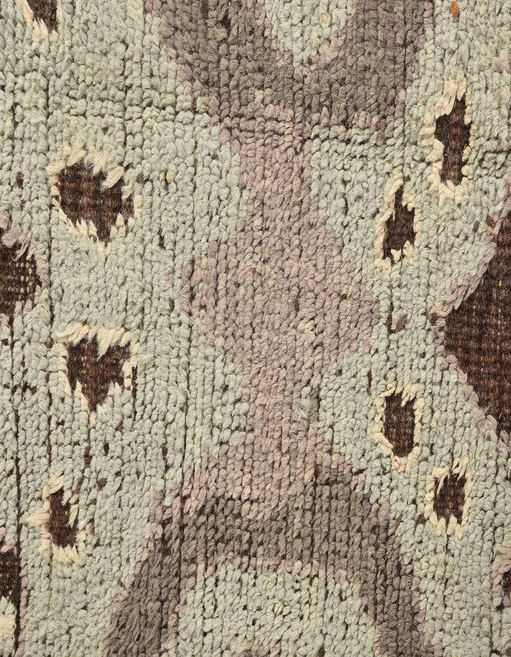 Detail image of  9' 2 x 13'  Hand Knotted Oushak Wool Rug
