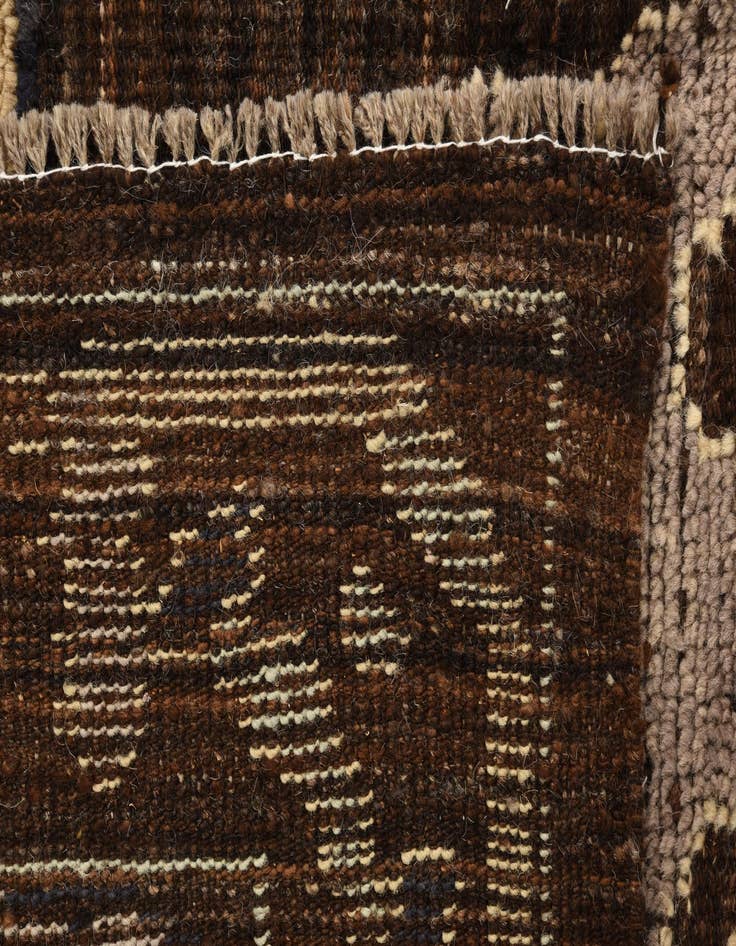 Detail image of  10' 2 x 13' 10  Hand Knotted Oushak Wool Rug