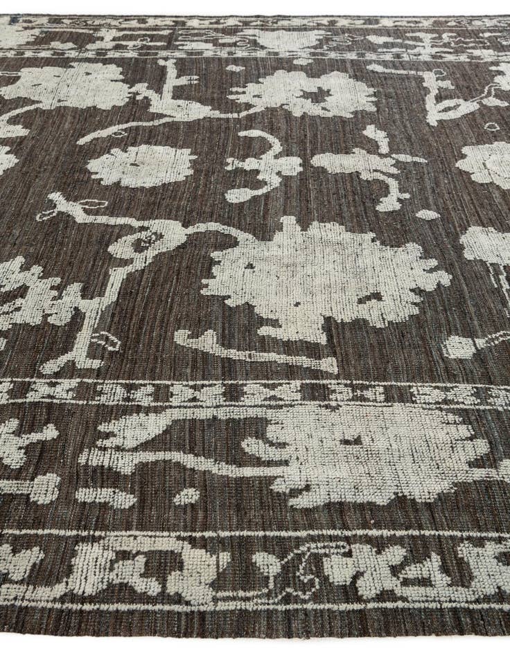 Detail image of  10' 2 x 13' 8  Hand Knotted Oushak Wool Rug