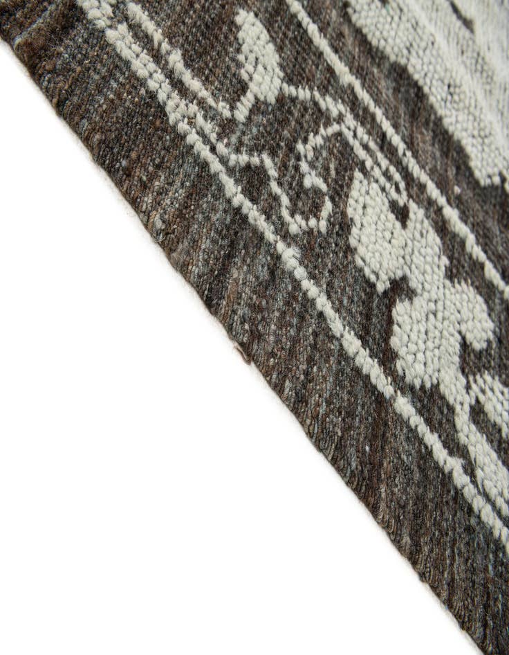 Detail image of  10' 2 x 13' 8  Hand Knotted Oushak Wool Rug