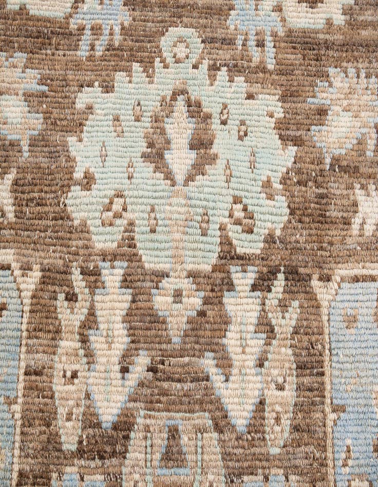 Detail image of  8' 4 x 10' 2  Hand Knotted Oushak Wool Rug