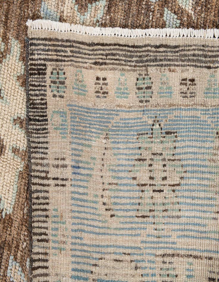 Detail image of  8' 4 x 10' 2  Hand Knotted Oushak Wool Rug