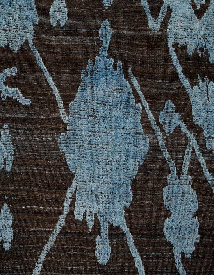 Detail image of  9' 3 x 11' 4  Hand Knotted Oushak Wool Rug
