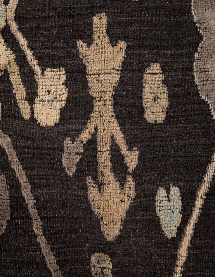 Detail image of  10' 7 x 14' 2  Hand Knotted Oushak Wool Rug