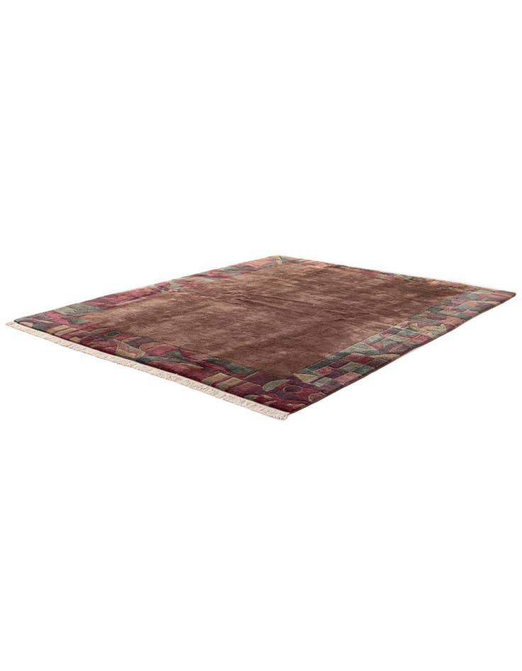 Detail image of  6' 11 x 8' 5  Hand Knotted Tibet Wool Rug