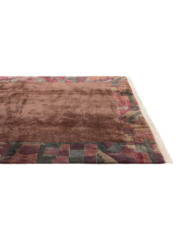 Detail image of  6' 11 x 8' 5  Hand Knotted Tibet Wool Rug