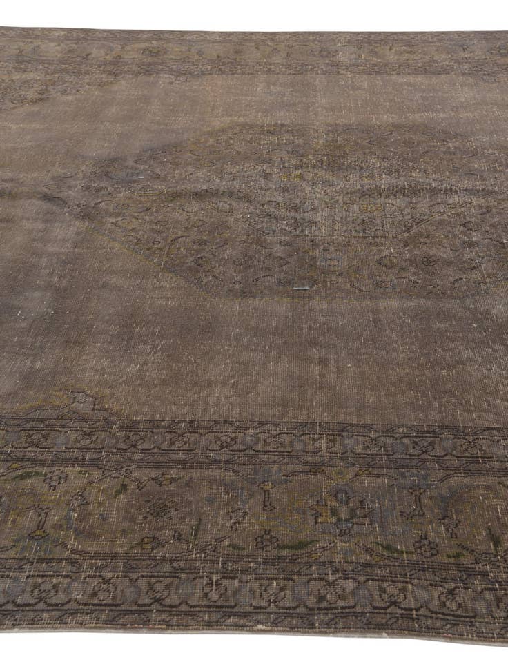 Detail image of  9' 9 x 12' 8  Hand Knotted Ultra Vintage Persian Wool Rug