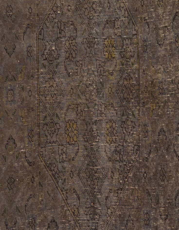 Detail image of  9' 9 x 12' 8  Hand Knotted Ultra Vintage Persian Wool Rug