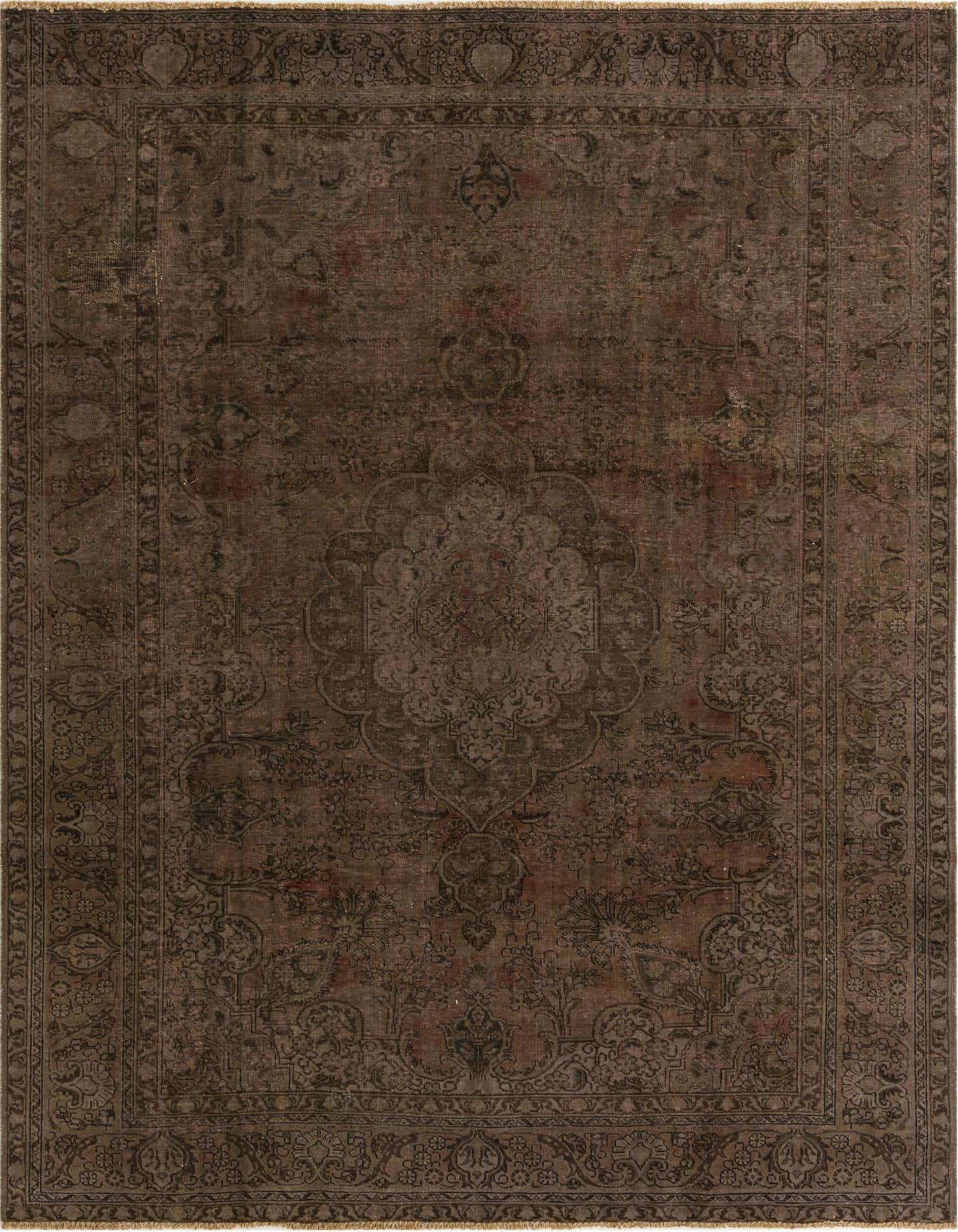 Primary image  8' 2 x 11' 3  Hand Knotted Ultra Vintage Persian Wool Rug