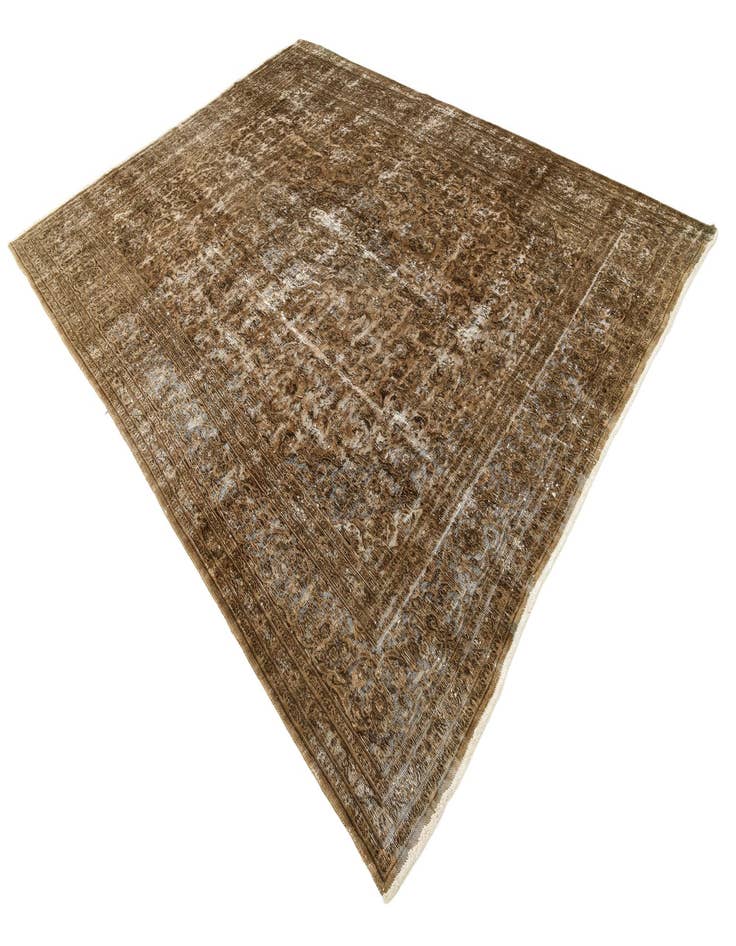 Detail image of  9' 5 x 12' 6  Hand Knotted Ultra Vintage Persian Wool Rug