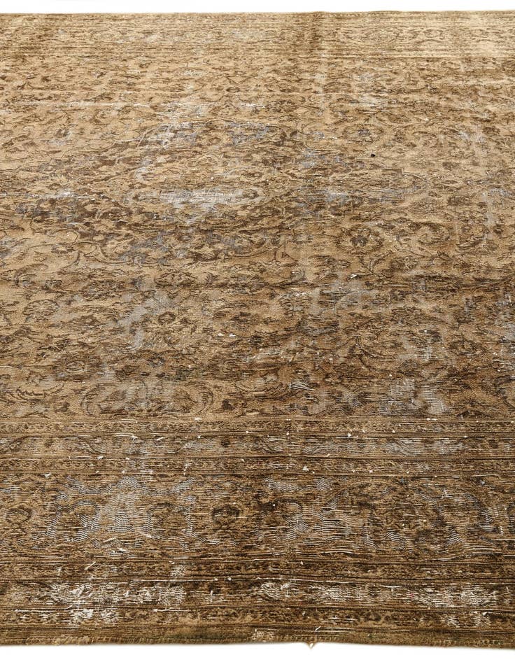 Detail image of  9' 5 x 12' 6  Hand Knotted Ultra Vintage Persian Wool Rug