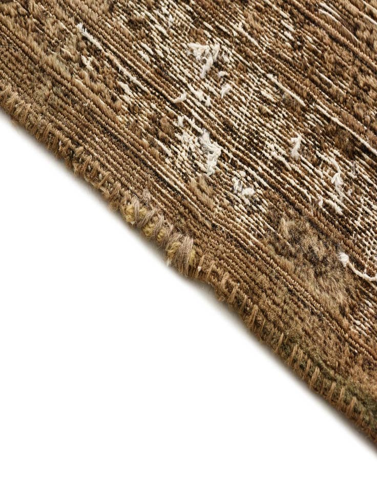 Detail image of  9' 5 x 12' 6  Hand Knotted Ultra Vintage Persian Wool Rug