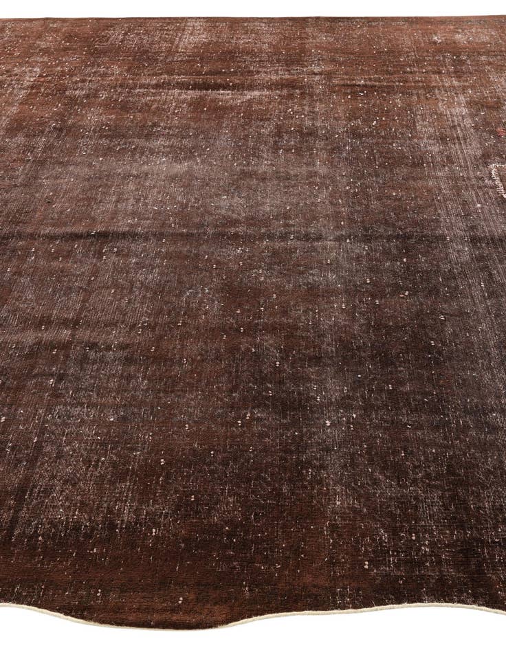 Detail image of  9' 7 x 13' 3  Hand Knotted Ultra Vintage Persian Wool Rug