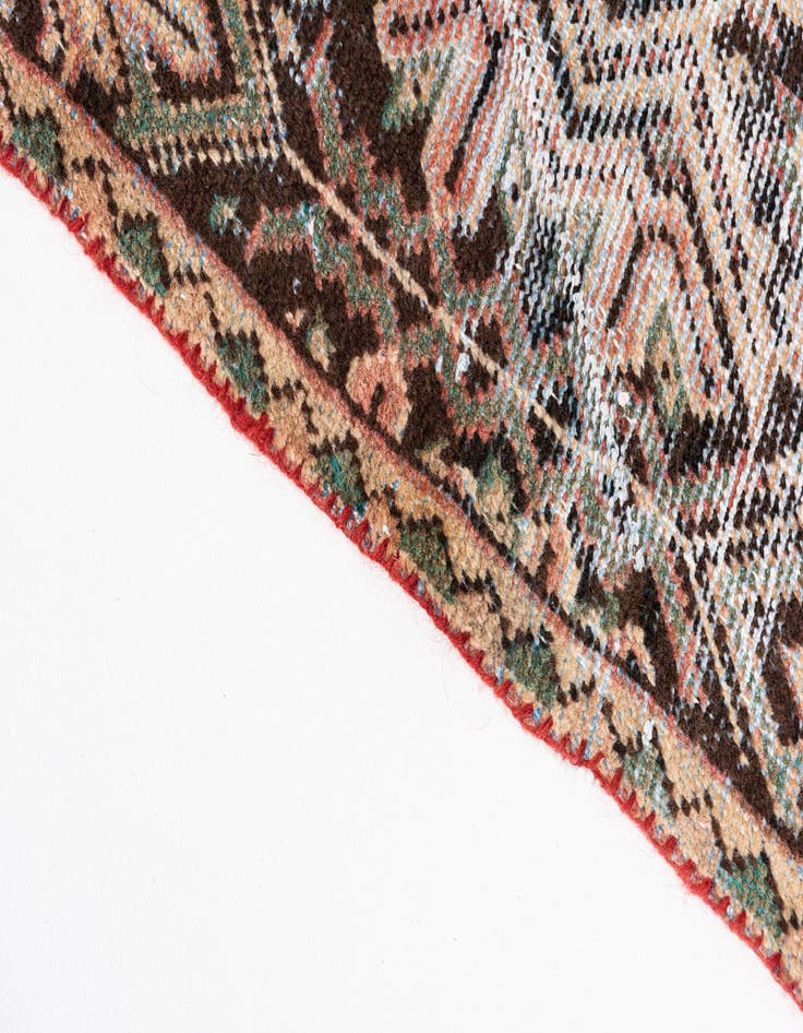 Detail image of  3' 3 x 5' 8  Hand Knotted Ultra Vintage Persian Wool Rug