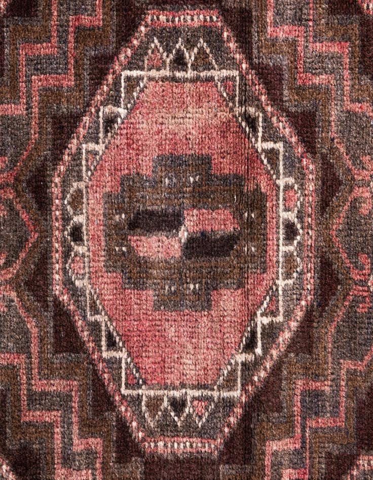 Detail image of  3' 6 x 6' 4  Hand Knotted Ultra Vintage Persian Wool Rug