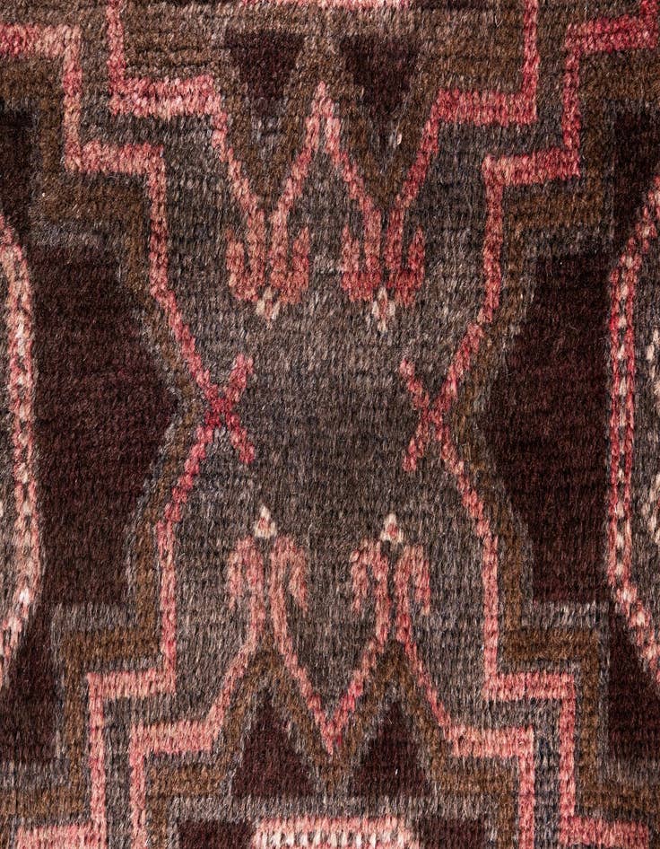 Detail image of  3' 6 x 6' 4  Hand Knotted Ultra Vintage Persian Wool Rug