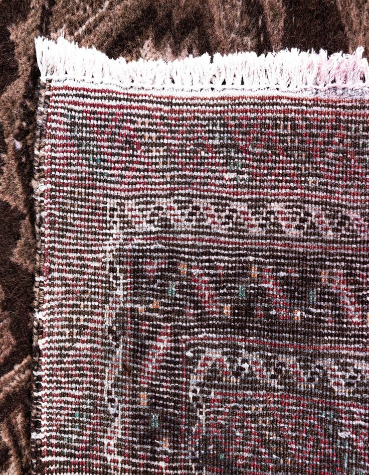 Detail image of  3' 5 x 6' 5  Hand Knotted Ultra Vintage Persian Wool Rug