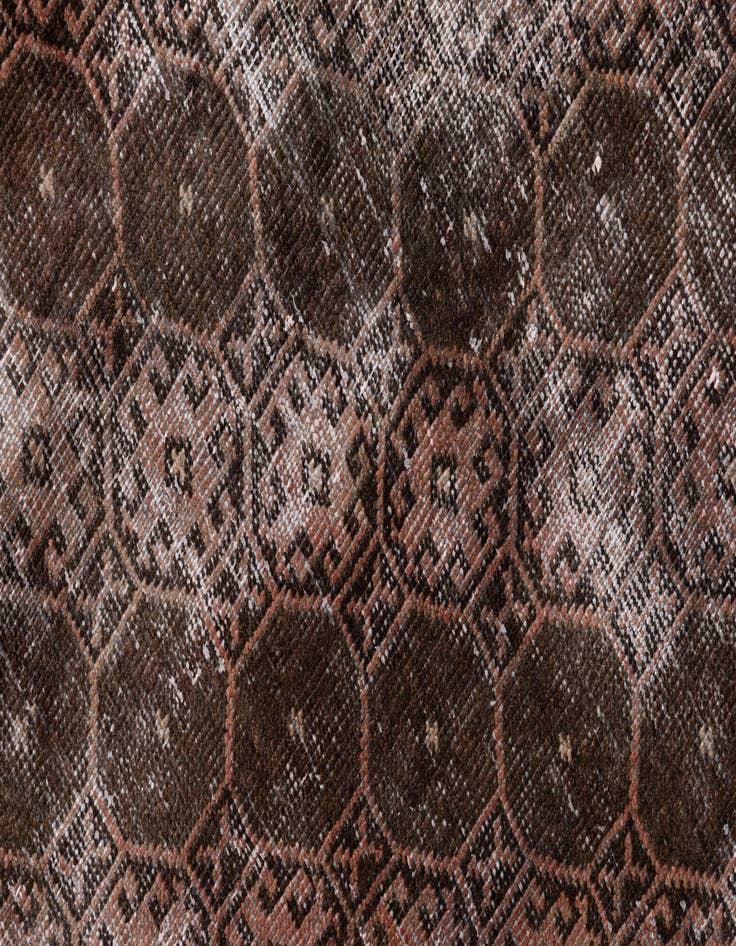 Detail image of  3' 6 x 6' 3  Hand Knotted Ultra Vintage Persian Wool Rug