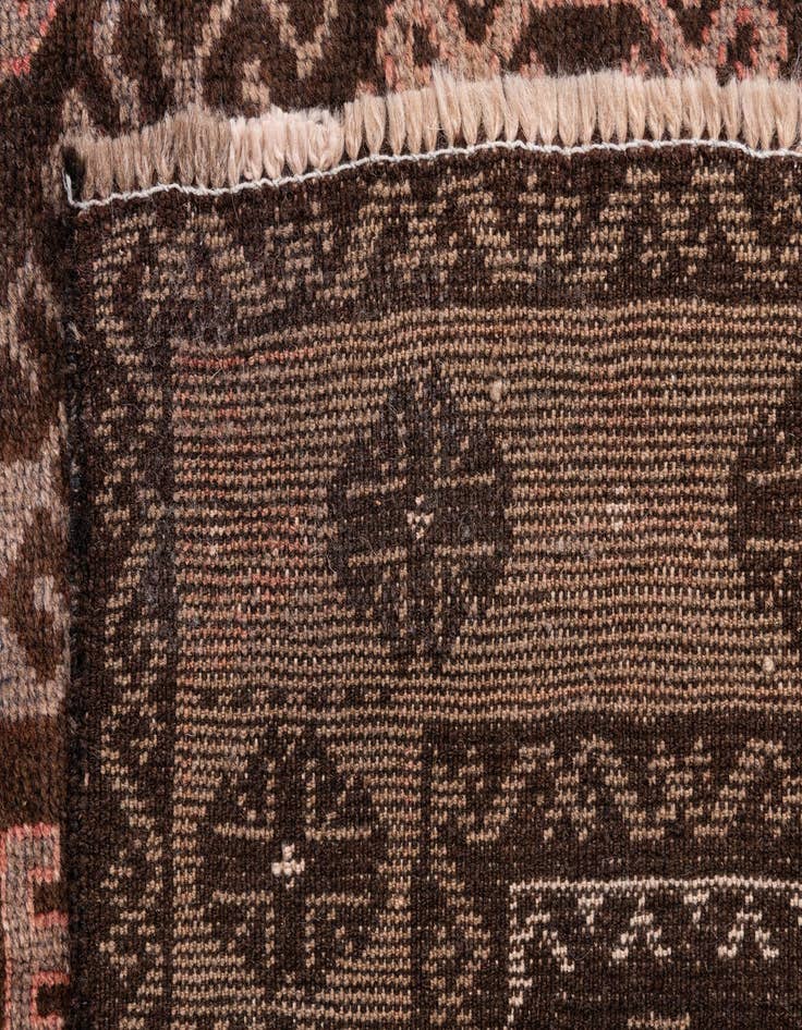 Detail image of  3' 4 x 6' 1  Hand Knotted Ultra Vintage Persian Wool Rug