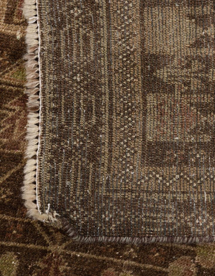 Detail image of  3' 5 x 6' 5  Hand Knotted Ultra Vintage Persian Wool Rug
