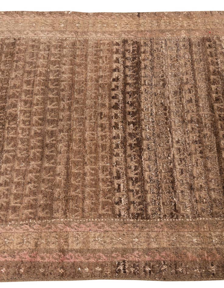Detail image of  3' 4 x 6' 3  Hand Knotted Ultra Vintage Persian Wool Rug