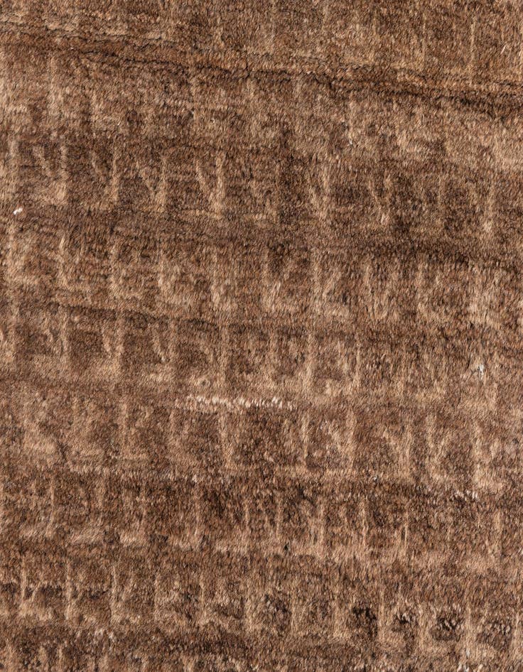 Detail image of  3' 4 x 6' 3  Hand Knotted Ultra Vintage Persian Wool Rug