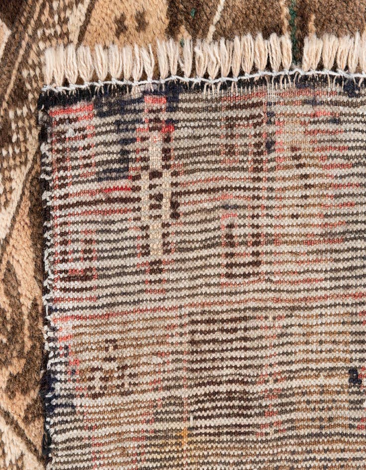 Detail image of  3' 5 x 6' 8  Hand Knotted Ultra Vintage Persian Wool Rug