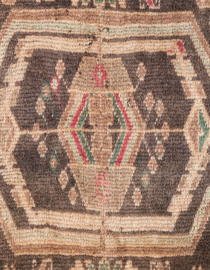 Detail image of  3' 9 x 6' 3  Hand Knotted Ultra Vintage Persian Wool Rug