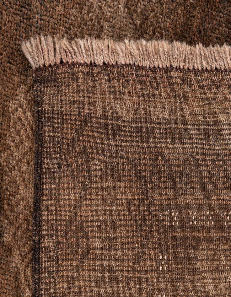 Detail image of  3' 8 x 5' 9  Hand Knotted Ultra Vintage Persian Wool Rug