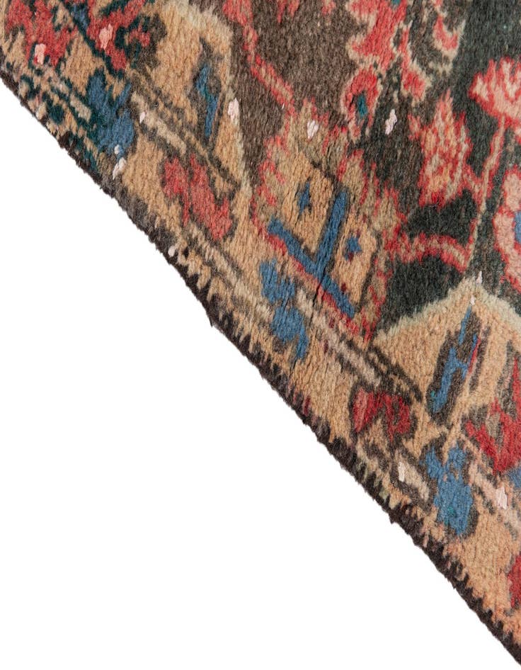 Detail image of  2' 9 x 4' 7  Hand Knotted Ultra Vintage Persian Wool Rug