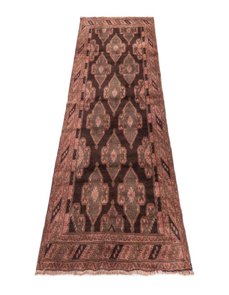 Detail image of  3' 6 x 6' 7  Hand Knotted Ultra Vintage Persian Wool Rug