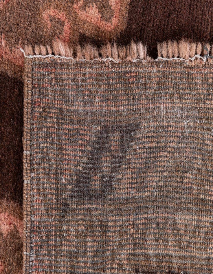 Detail image of  3' 6 x 6' 7  Hand Knotted Ultra Vintage Persian Wool Rug