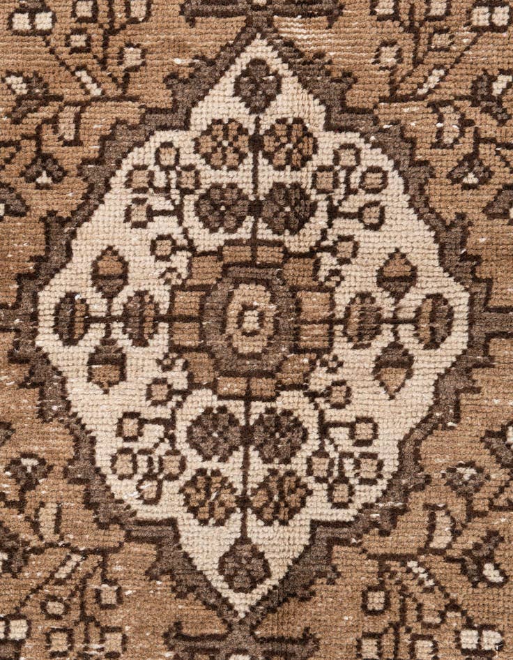 Detail image of  4' 10 x 7' 5  Hand Knotted Ultra Vintage Persian Wool Rug
