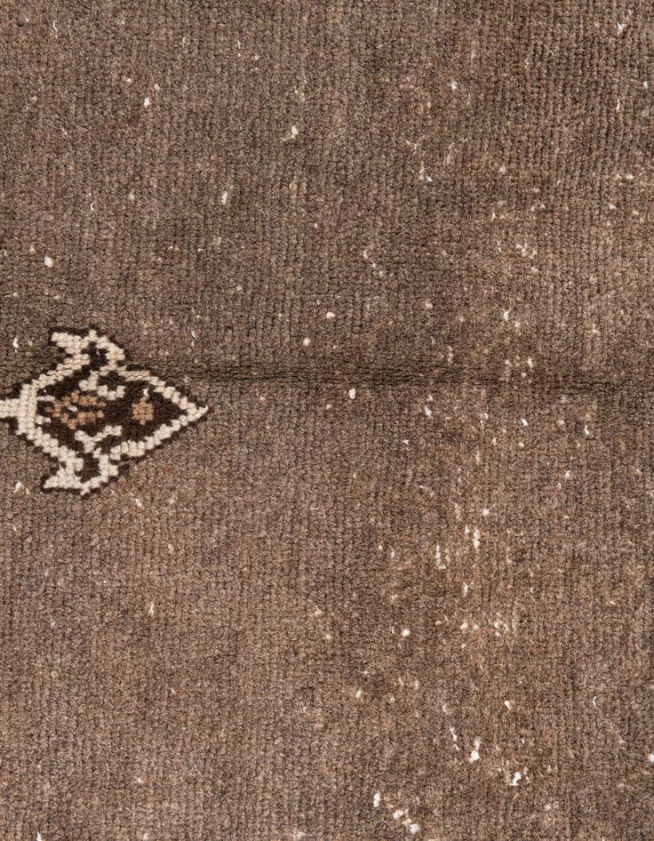Detail image of  4' 10 x 7' 5  Hand Knotted Ultra Vintage Persian Wool Rug