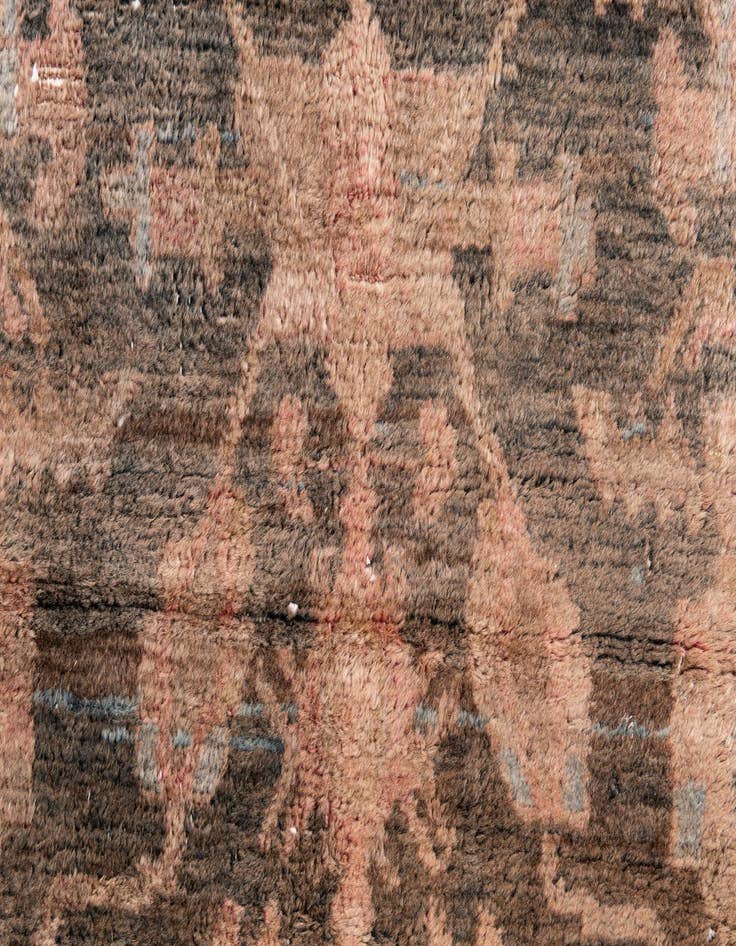 Detail image of  2' 10 x 4' 9  Hand Knotted Ultra Vintage Persian Wool Rug