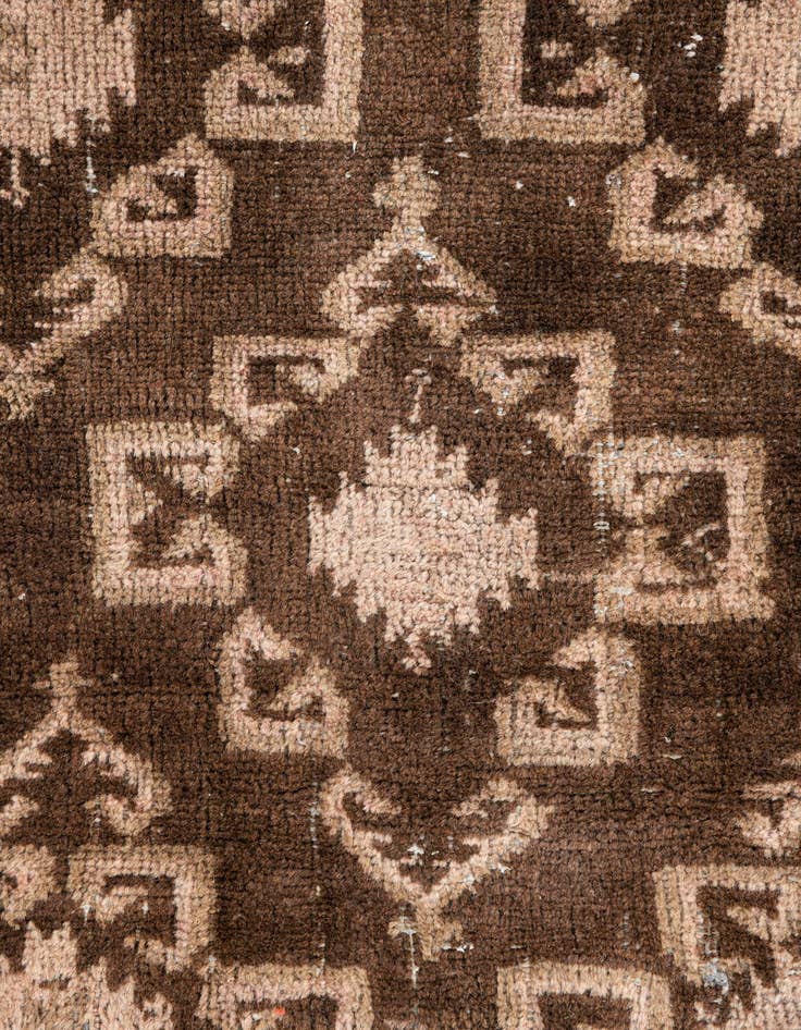 Detail image of  3' 4 x 6' 2  Hand Knotted Ultra Vintage Persian Wool Rug