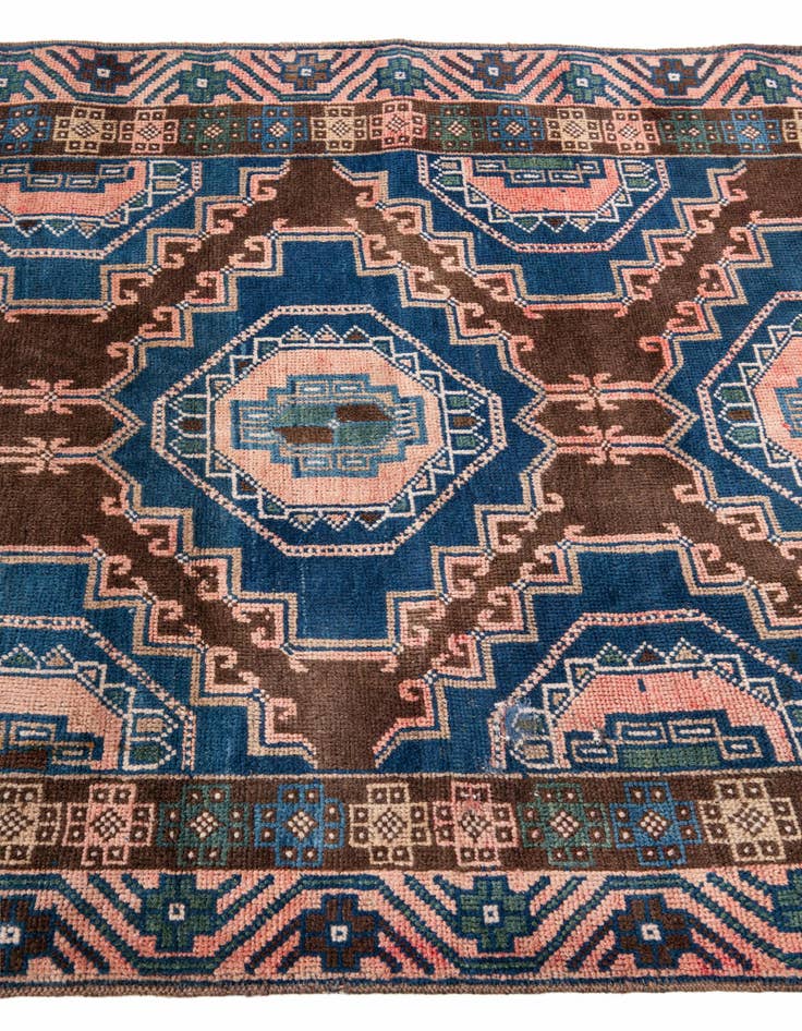 Detail image of  3' 8 x 6' 8  Hand Knotted Ultra Vintage Persian Wool Rug