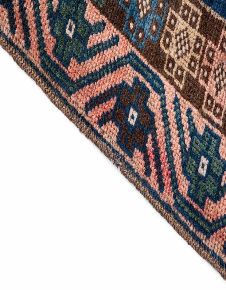 Detail image of  3' 8 x 6' 8  Hand Knotted Ultra Vintage Persian Wool Rug