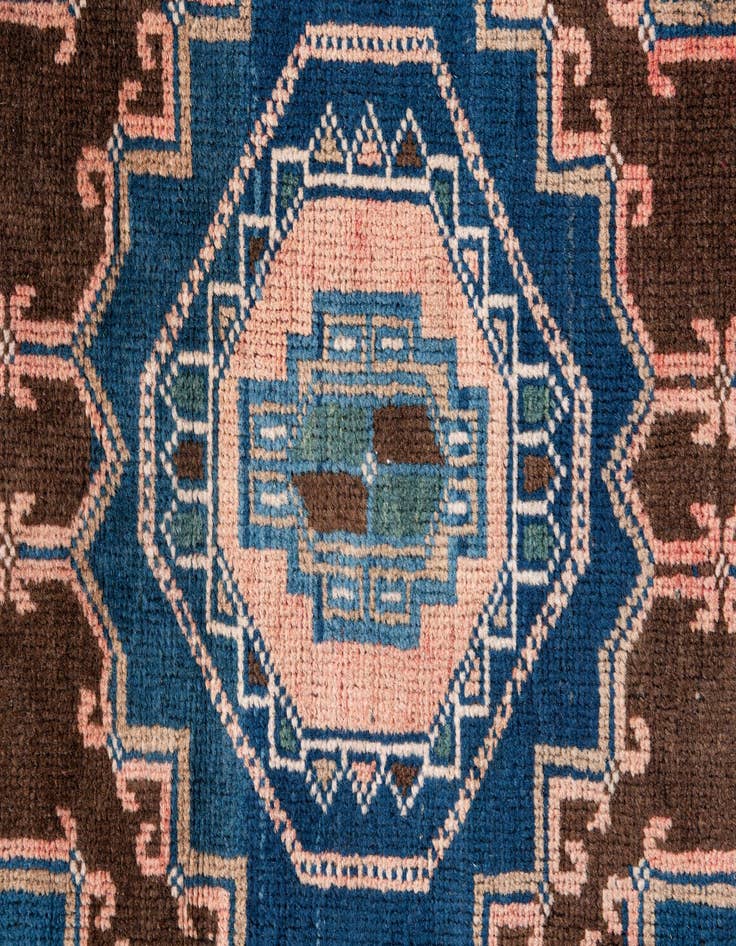 Detail image of  3' 8 x 6' 8  Hand Knotted Ultra Vintage Persian Wool Rug