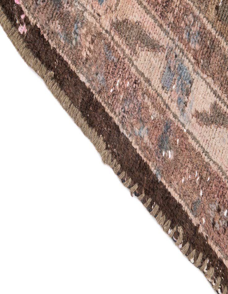 Detail image of  6' 8 x 9' 2  Hand Knotted Ultra Vintage Persian Wool Rug