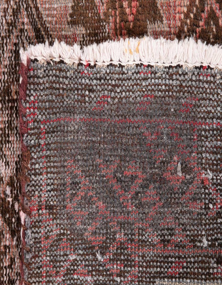 Detail image of  3' 3 x 4' 3  Hand Knotted Ultra Vintage Persian Wool Rug