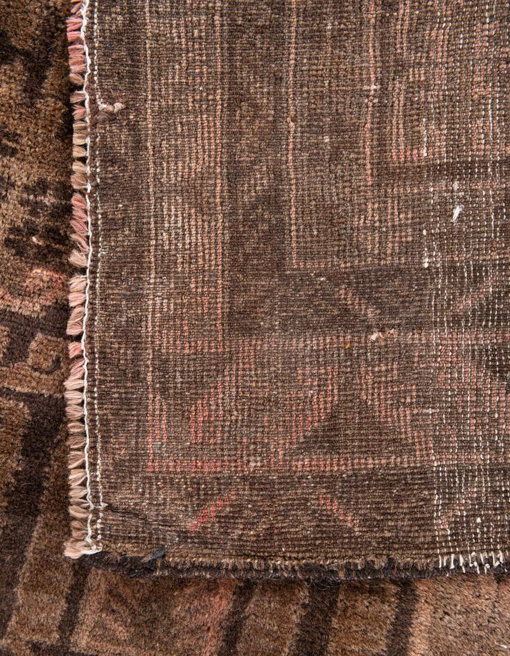 Detail image of  3' 4 x 6' 3  Hand Knotted Ultra Vintage Persian Wool Rug