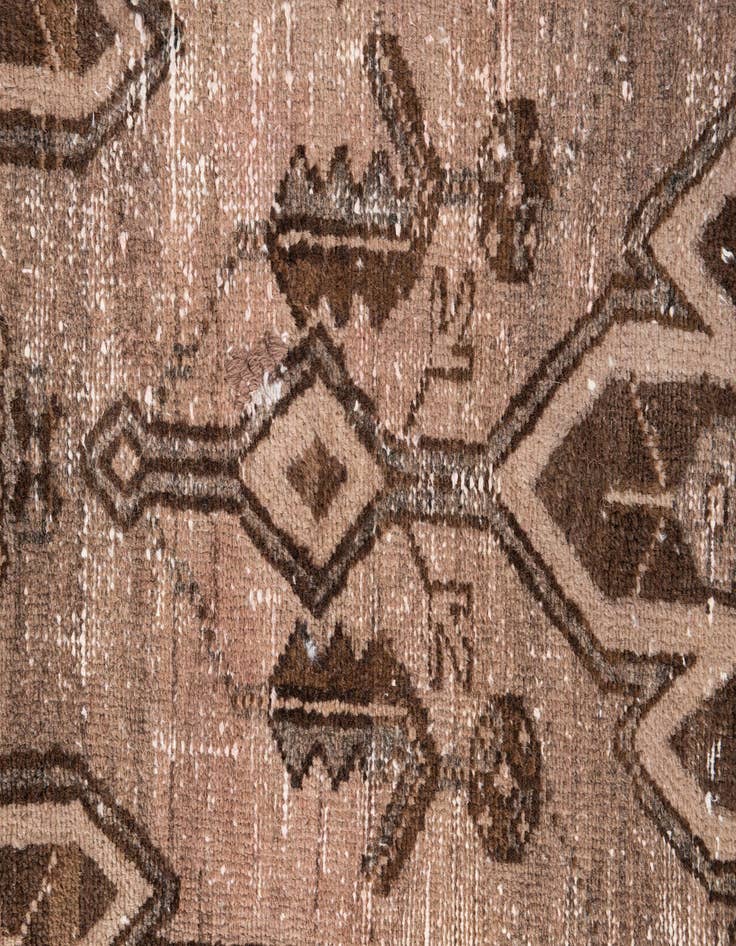 Detail image of  3' 3 x 5' 10  Hand Knotted Ultra Vintage Persian Wool Rug