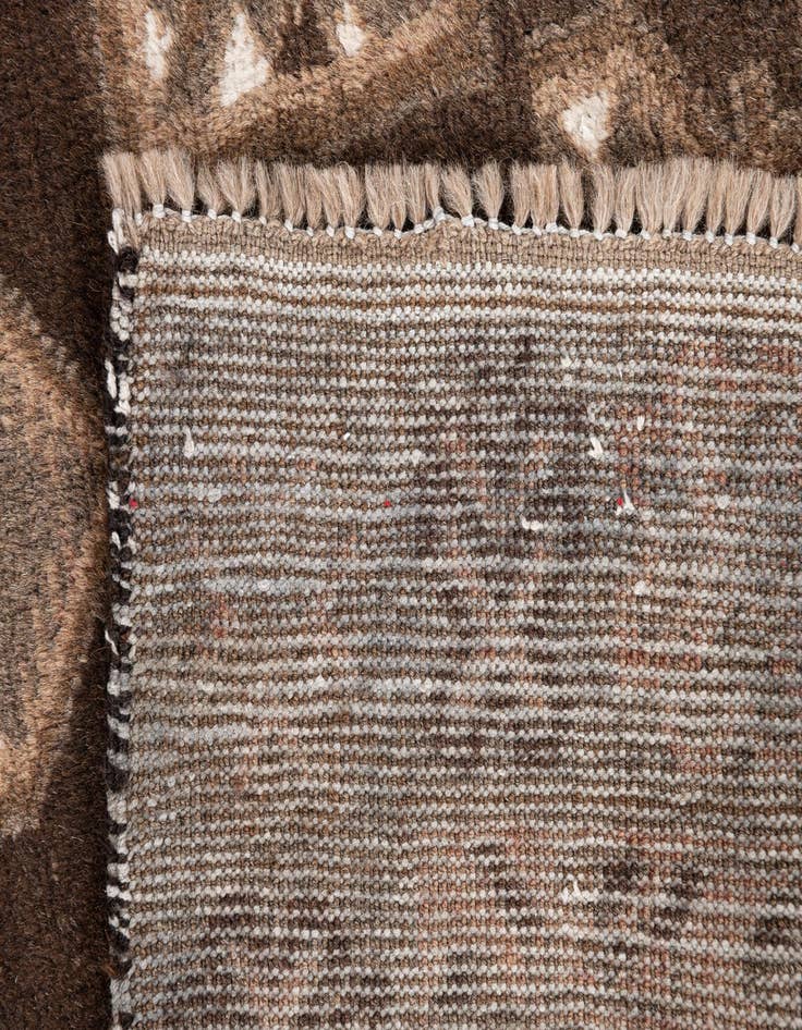 Detail image of  3' 4 x 6' 2  Hand Knotted Ultra Vintage Persian Wool Rug