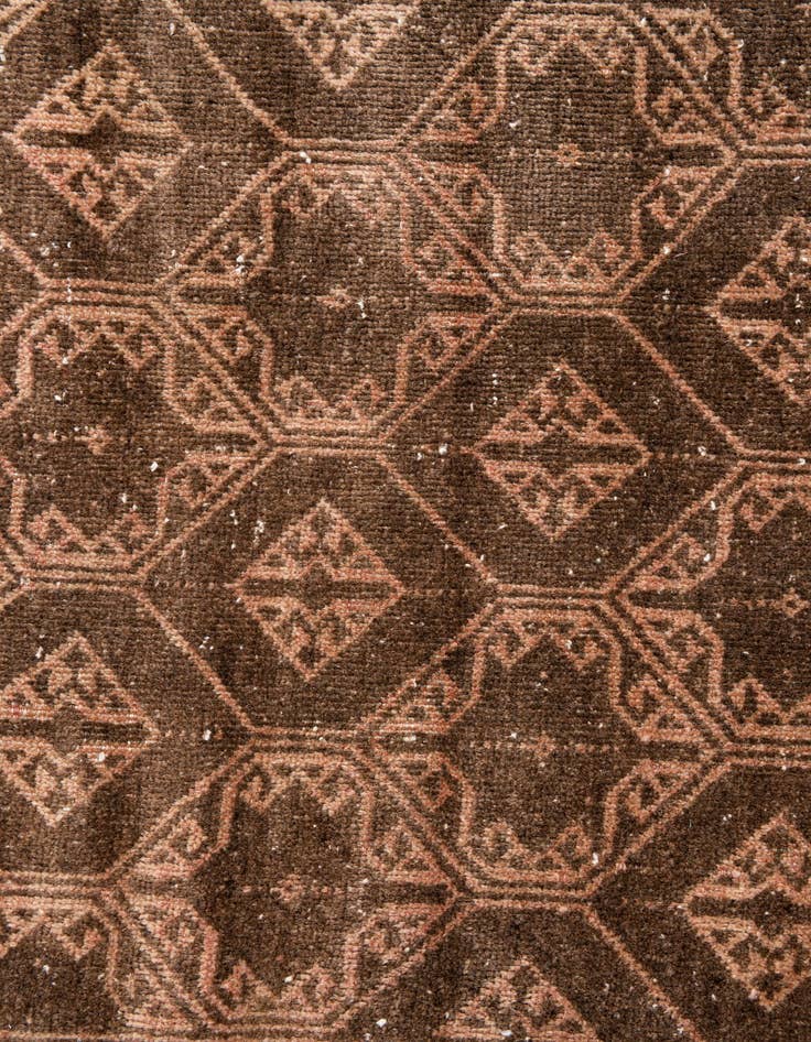 Detail image of  3' 7 x 6' 3  Hand Knotted Ultra Vintage Persian Wool Rug