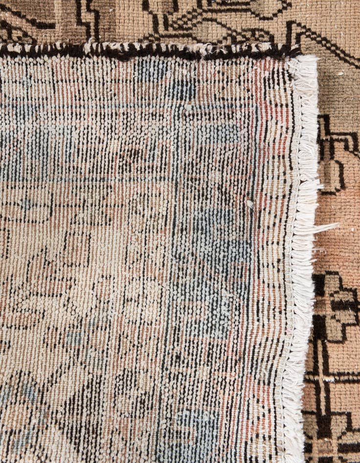 Detail image of  5' x 6' 6  Hand Knotted Ultra Vintage Persian Wool Rug