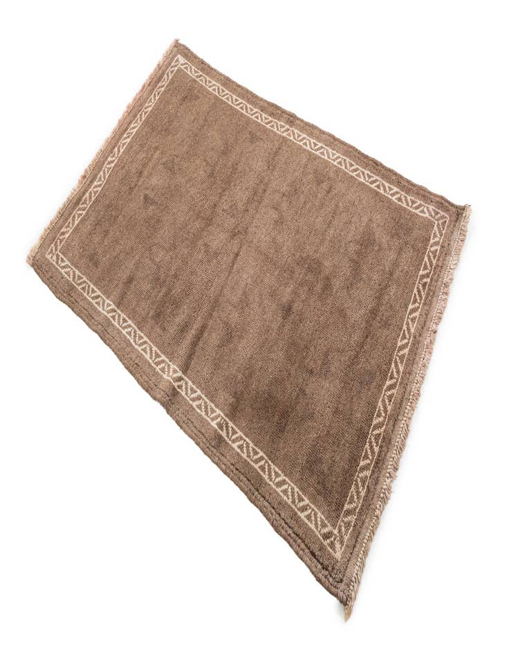 Detail image of  2' 10 x 4' 6  Hand Knotted Ultra Vintage Persian Wool Rug