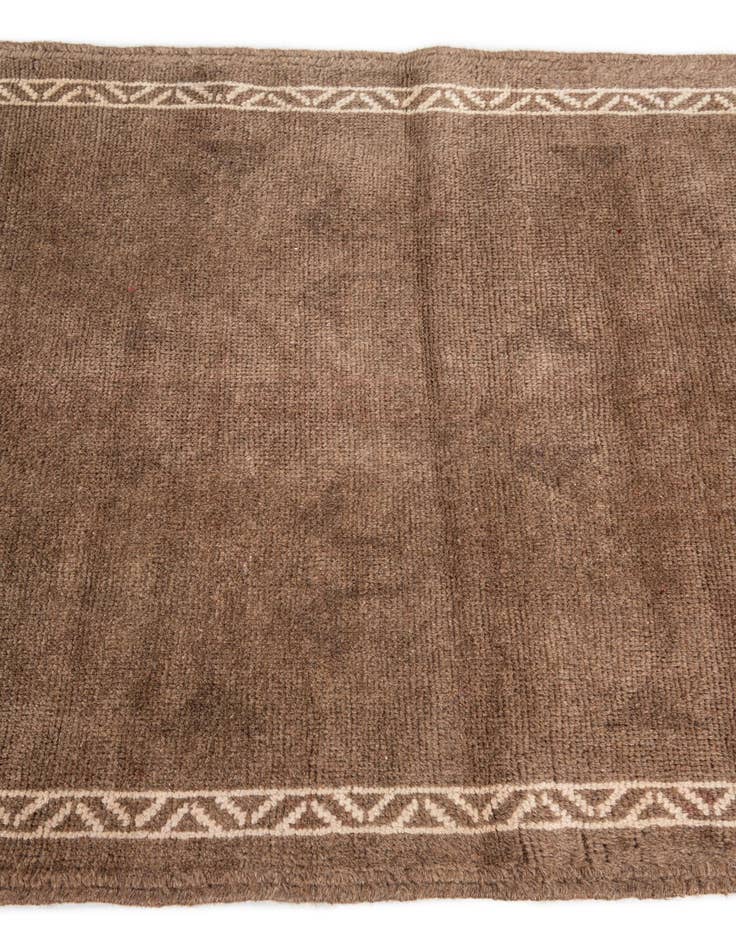 Detail image of  2' 10 x 4' 6  Hand Knotted Ultra Vintage Persian Wool Rug