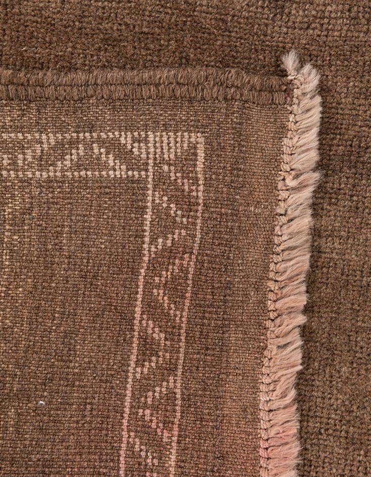 Detail image of  2' 10 x 4' 6  Hand Knotted Ultra Vintage Persian Wool Rug